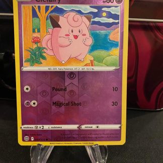 2022 Pokemon Clefairy Brilliant Stars 053 of 172 Reverse Holo Mint