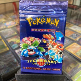 2002 Pokemon Legendary Collection Booster Pack Venusaur, Charizard & Blastoise Artwork Sealed
