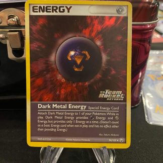2004 Pokemon Dark Metal Energy Team Rocket Returns 94 of 109 Moderately Played