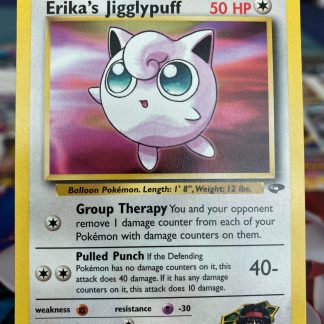 2000 Pokemon Erika's Jigglypuff Gym Challenge 69 of 132 Lightly Played