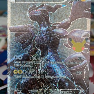 2011 Pokemon Zekrom Full Art 25th Anniversary Celebrations 114 of 114 Holo Mint