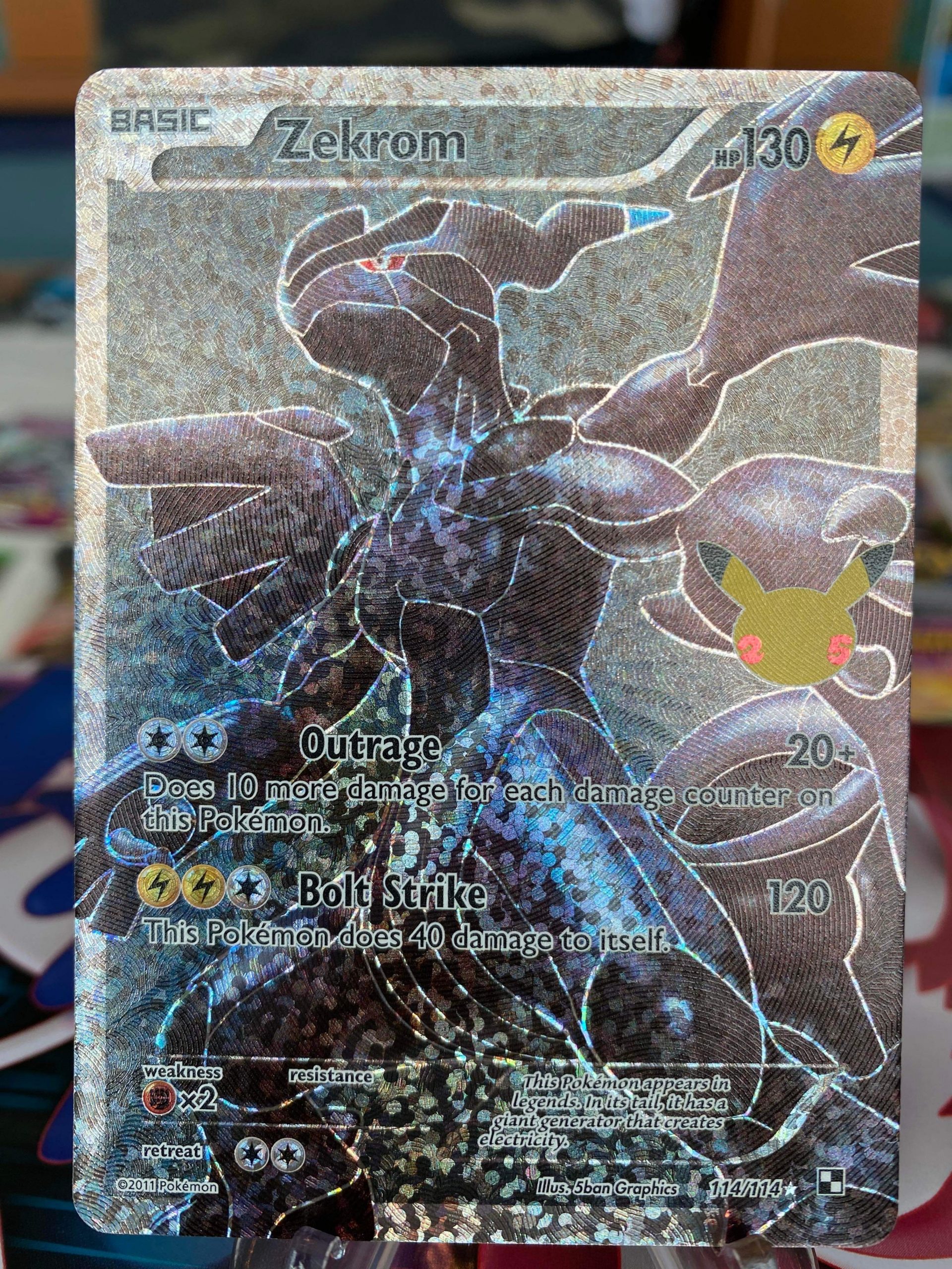 Zekrom Celebrations, Pokémon