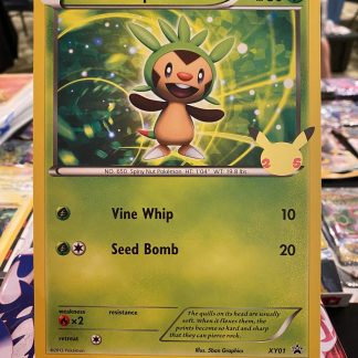 2013 Pokemon Chespin First Partner Pack #XY01 Jumbo Card Mint