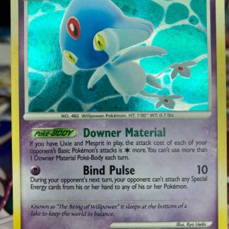 2007 Pokemon Azelf Mysterious Treasure 4 of 123 Holo Lightly Played