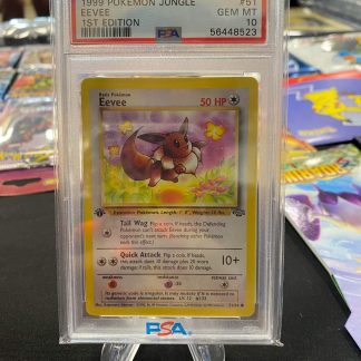 1999 1st Edition Eevee Jungle #51 PSA 10 Gem Mint