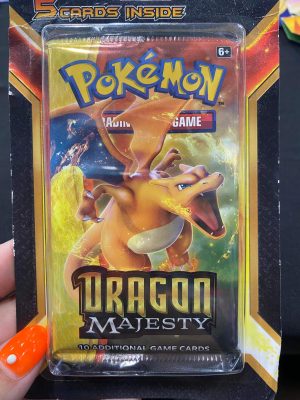 2016 Pokemon Dragon Majesty Charizard Artwork Booster Pack Sealed - Image 3