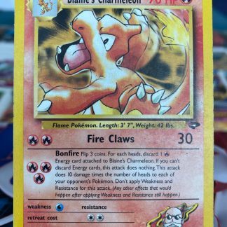 2000 Pokemon Blaine's Charmeleon Gym Challenge 31 of 132 Moderately Played