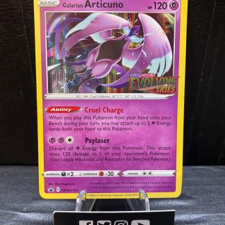 2021 Pokemon Galarian Articuno Sword & Shield Promo SWSH123 Holo Mint