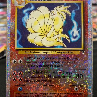 2002 Pokemon Ninetales Legendary Collection 17 of 110 Reverse Foil Moderately Played