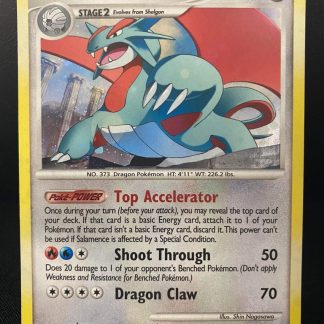 2009 Pokemon Salamence Platinum Arceus 8 of 99 Holo Near Mint