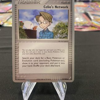 2006 Pokemon Celio's Network Trainer Crystal Guardians 73 of 100 Mint