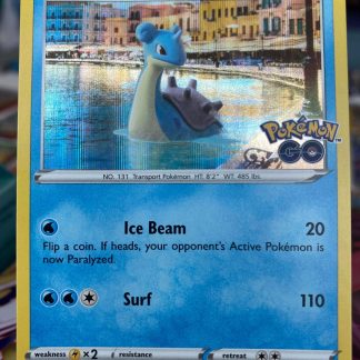 2022 Pokemon Lapras Pokemon Go 023 of 078 Holo Mint