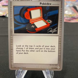 2007 Pokemon Pokedex Handy910is Trainer Diamond & Pearl 111 of 130 Mint