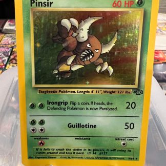 1999 Pokemon Pinsir Jungle 9 of 64 Holo Lightly Played