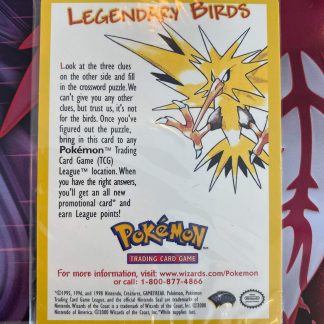 2000 Pokemon TCG Legendary Birds Black Star Promo Sealed