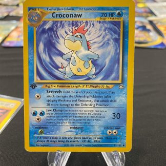 2000 1st Edition Pokemon Croconaw Neo Genesis 31 of 111 Moderately Played
