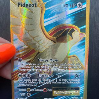 2016 Pokemon Pidgeot EX Full Art XY Evolutions 104 of 108 Holo Mint