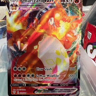 2020 Pokemon Charizard Vmax Full Art Darkness Ablaze 020 of 189 Holo Near Mint