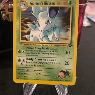 2000 Pokemon Giovanni's Nidorina 44 of 132 Near Mint