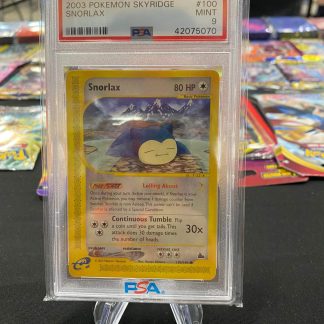 2003 Pokemon Snorlax Skyridge #100 PSA 9 Mint
