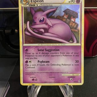 2011 Pokemon Espeon Call of Legends 4 of 95 Holo Lightly Played
