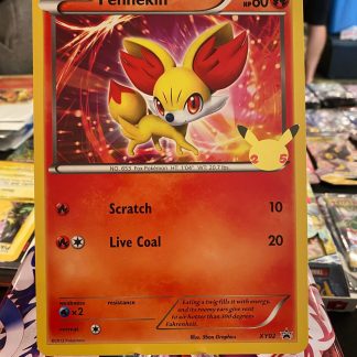 2013 Pokemon Fennekin First Partner Pack Jumbo Card #XY02 Lightly Played