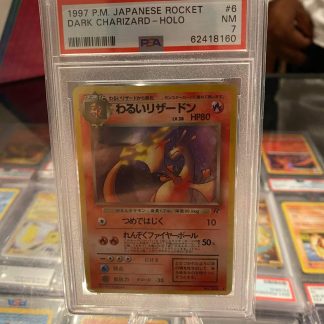 1997 Japanese Dark Charizard Rocket #6 Holo PSA 7 Near Mint