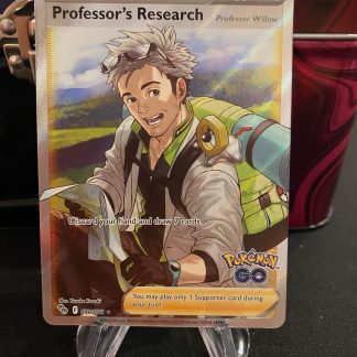 2022 Pokemon Professor's Research Full Art Pokemon GO 078 of 078 Holo Mint