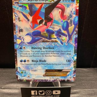 2016 Pokemon Ash - Greninja EX Black Star Promo XY133 Holo Moderately Played