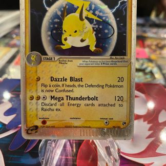 2003 Pokemon Raichu EX Sandstorm 98 of 100 Holo Lightly Played