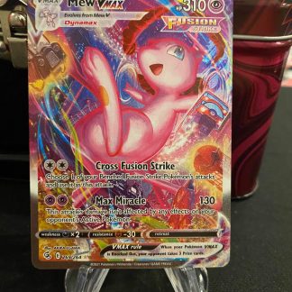 2020 Pokemon Mew Vmax Alternate Full Art Fusion Strike 269 of 264 Holo Mint