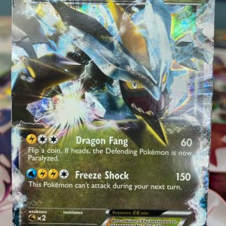 2012 Pokemon Black Kyurem EX Full Art Boundaries Crossed 101 of 149 Holo Heavily Played