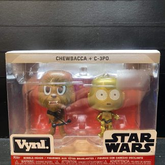 2018 Funko Vynl Bobble Heads Chewbaca & C-3PO Star Wars Sealed