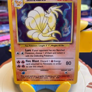 1999 Pokemon Ninetales Base Set 12 of 102 Holo Mint
