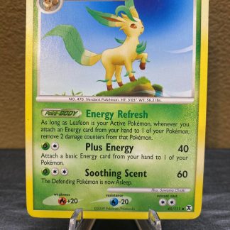 2009 Pokemon Leafeon Rising Rivals None Holo 45 of 111 Lightly Played