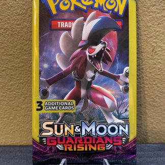 2017 Pokemon Sun & Moon Guardians Rising 3 Cards Pack Booster Pack Sealed