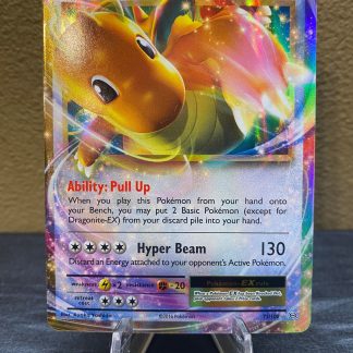 2016 Pokemon Dragonite EX Evolutions Holo 72 of 108 Mint