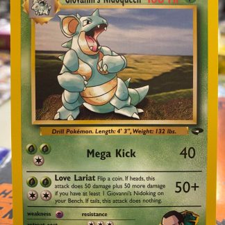 2000 Pokemon Giovanni's Nidoqueen Gym challenge None Holo 23 of 132 Near Mint