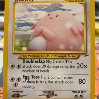 2002 Pokemon Chansey Neo Destiny 1st Edition None Holo 31 Of 105 Lightly Played