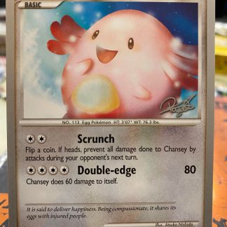 2007 Pokemon Chansey 2008 World Championship None Holo 76 of 123 Mint