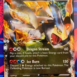 2012 Pokemon White Kyurem EX Black & White Promos Full Art Holo BW63 Lightly Played