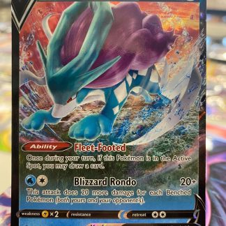 2021 Pokemon Suicune V Evolving Skies Full Art Holo 031 of 203 Mint
