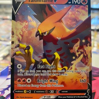 2020 Pokemon Talonflame V SWSH Vivid Voltage Full Art Holo 029 of 185 Mint