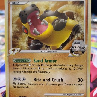 2009 Pokemon Hippowdon E4 Lv.52 Rising Rivals None Holo 42 of 99 Lightly Played