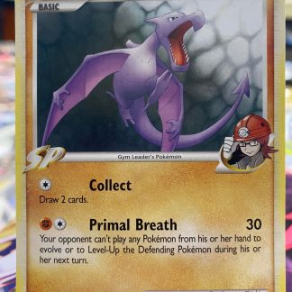 2009 Pokemon Aerodactyl GL Lv.62 Platinum Rising Rivals None Holo 55 of 111 Lightly Played