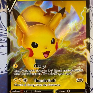 2020 Pokemon Pikachu V Vivid Voltage Full Art Holo 043 of 185 Mint