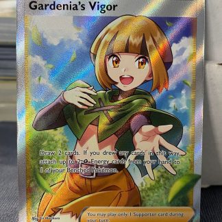 2022 Pokemon Trainer Gardenia's Vigor Astral Radiance Full Art Holo 184 of 189 Mint