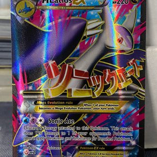 2015 Pokemon M Latios EX Roaring Skies Full Art Holo 102 of 108 Mint
