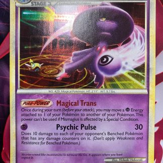 2010 Pokemon Mismagius Heart Gold & Soul Silver Unleashed Holo 5 of 95 Lightly Played
