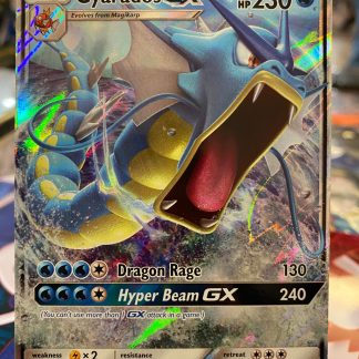 2019 Pokemon Gyarados GX Hidden Fates Tins Black Star Promos Full Art Holo SM212 Mint